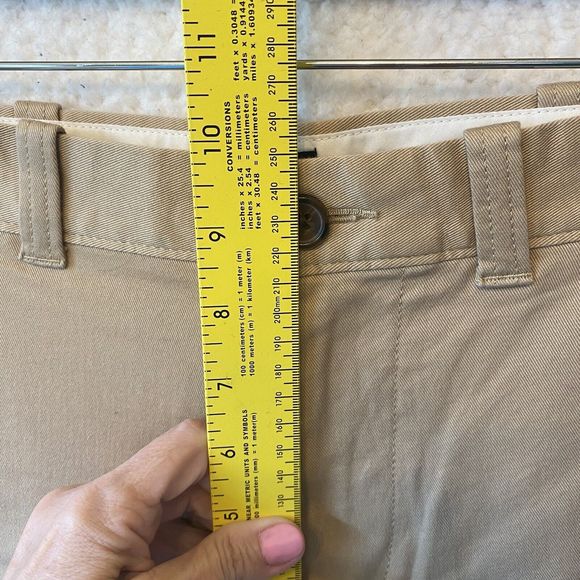 J.Crew Womens 29 Flat Front Chino Shorts Tan 5" Inseam NWT NEW! MSRP $59.50 - Picture 9 of 11